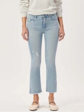 DL1961 Bridget Boot High Rise Instasculpt Crop Jeans